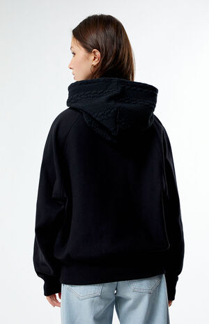 Reverse Weave Sweater Hoodie image number 4