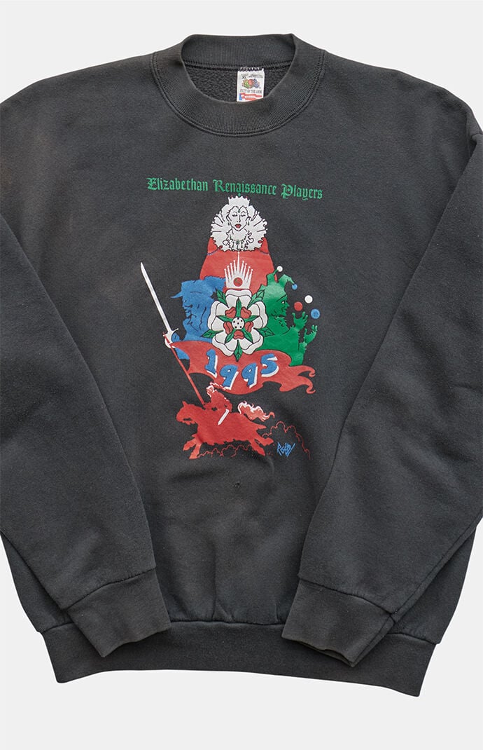 PS VINTAGE '90s Elizabethan Renaissance Players Sweatshirt
