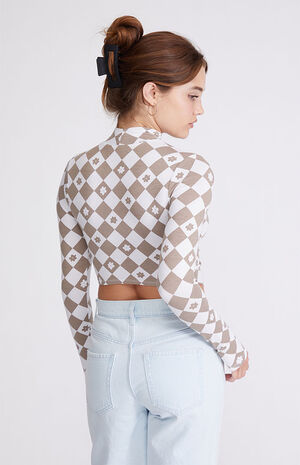 Long Sleeve Cinch Top image number 3