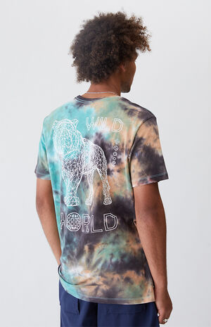 Wild World Tie-Dyed T-Shirt Wild World Tie-Dyed T-Shirt image number null