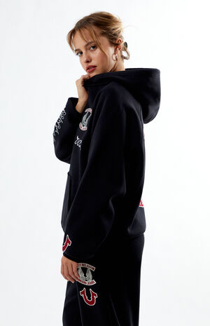 Branded Raglan Oversized Hoodie image number 4