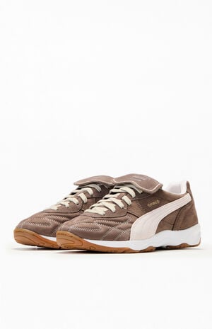 Women's Brown King Indoor Sneakers image number 2