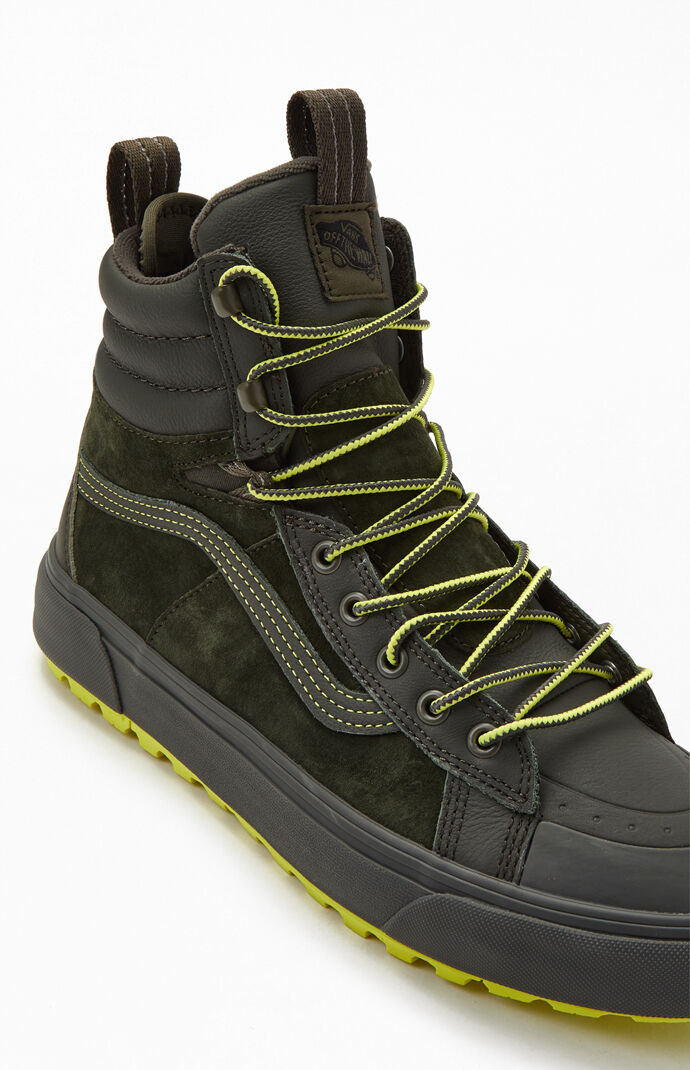 vans boots olive