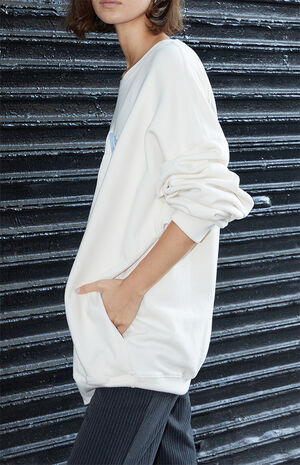 White New York&nbsp;Crew Neck Sweatshirt image number 2