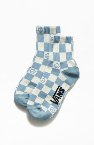 Checkerboard Half Socks image number 1
