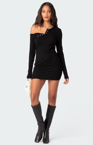 Soleste Ribbed Mini Dress image number 1