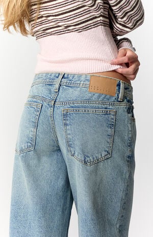 Kaia Ultimate Low Rise Baggy Jeans Lighter Blue image number 5