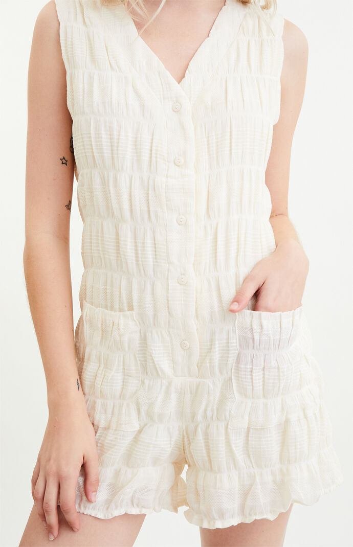 Sireli Button Down Romper