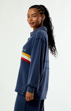 x Outer Banks OBX Quarter Zip Oversized Sweatshirt image number 3