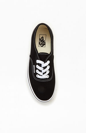 Kids Black & White Authentic Shoes image number 5
