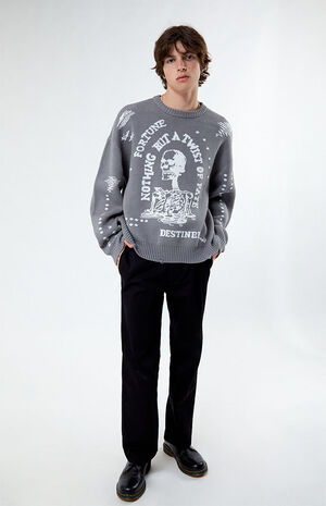 Twist Of Fate Cropped Sweater image number 3