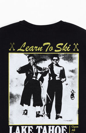 Learn To Ski Lake Tahoe T-Shirt image number 4