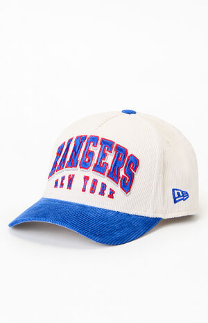 New York Rangers 9FORTY Corduroy Snapback Hat image number 4