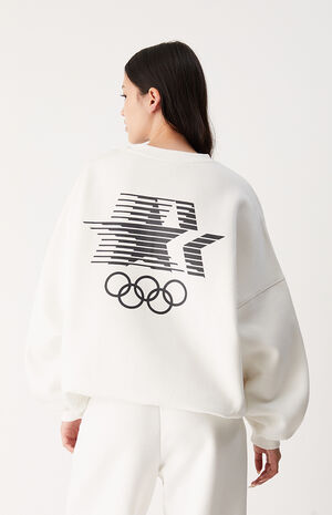 Los Angeles Crew Neck Oversized Sweatshirt image number 2