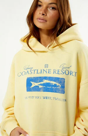 Coastline Resort Oversized Hoodie image number 5