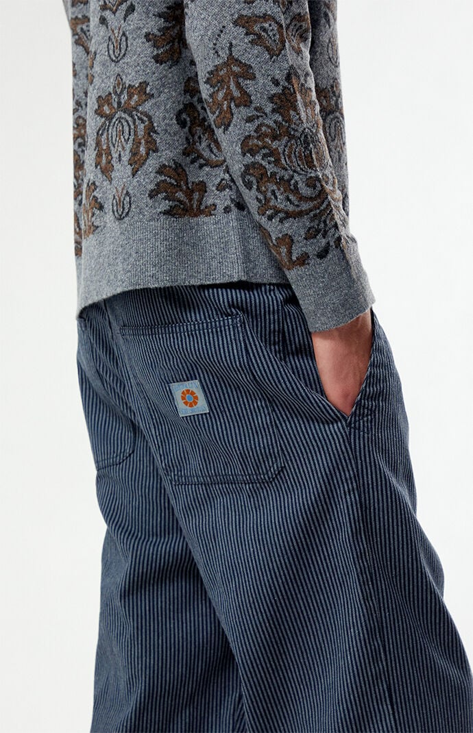 Rhythm Hickory Striped Work Pants