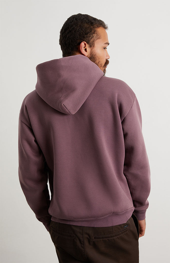 PacSun Purple Solid Hoodie PacSun