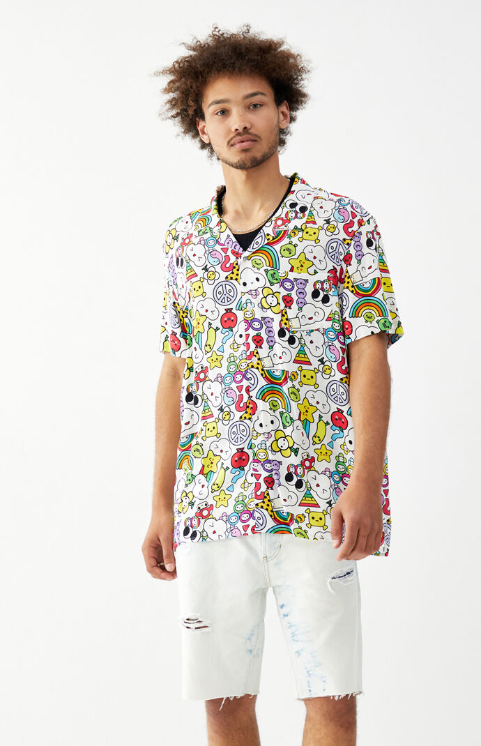 x FriendsWithYou Multi Logo Camp Shirt