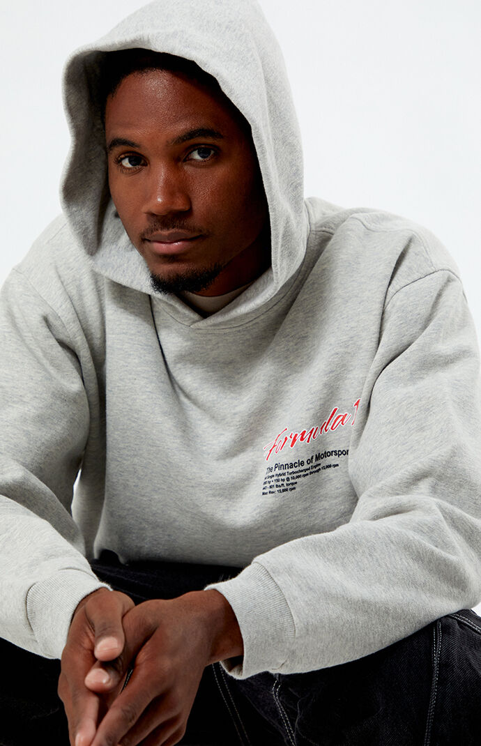 Pacsun grey hoodie clearance