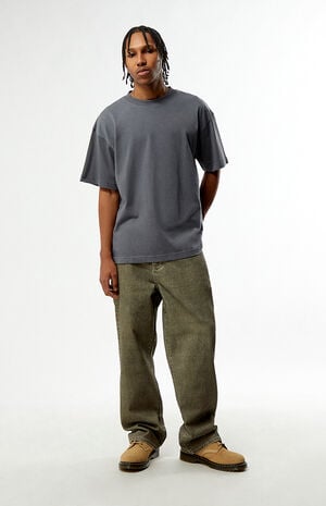 &nbsp;Blake Extreme Baggy Jeans&nbsp;Herringbone&nbsp;Gray image number 2