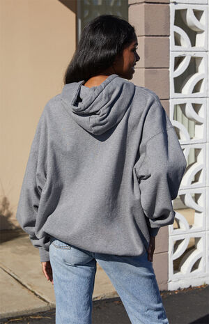 Heather Grey New York Hoodie image number 4