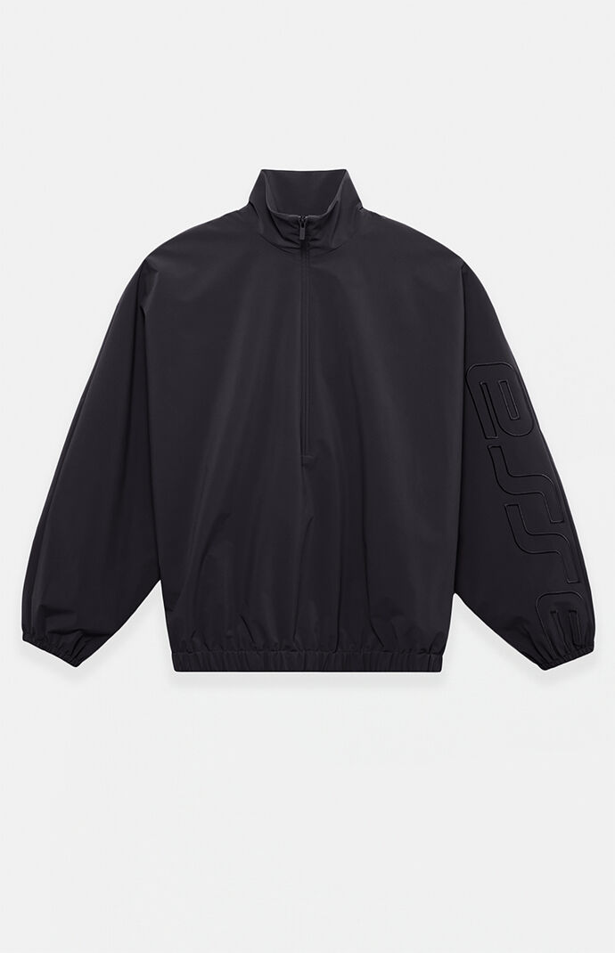 Fear of God Vintage Black Active Trace Half Zip Track Jacket