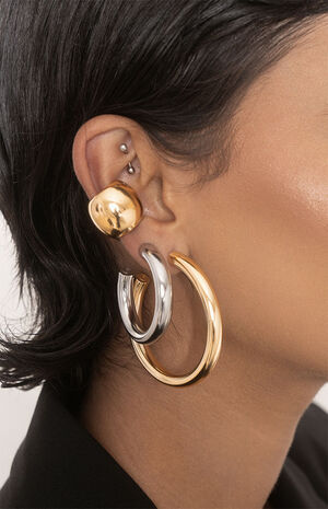 Chunky Metal Ear Cuff image number 3