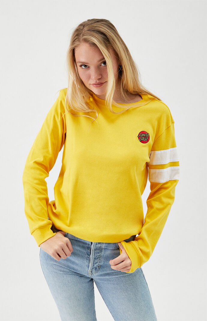Classic Dot Stripe Long Sleeve T-Shirt