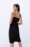 Printed Midi Slip Dress Printed Midi Slip Dress image number null