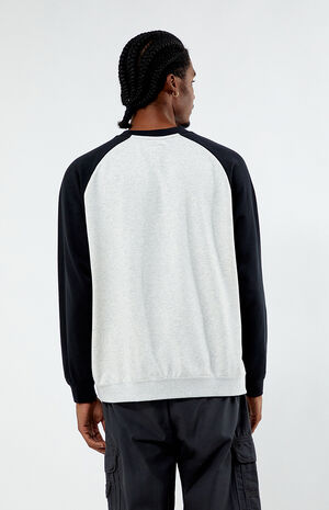 Retro Raglan Crew Neck Sweatshirt image number 4