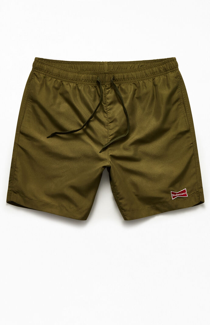 By PacSun Logo Patch 17" Swim Trunks