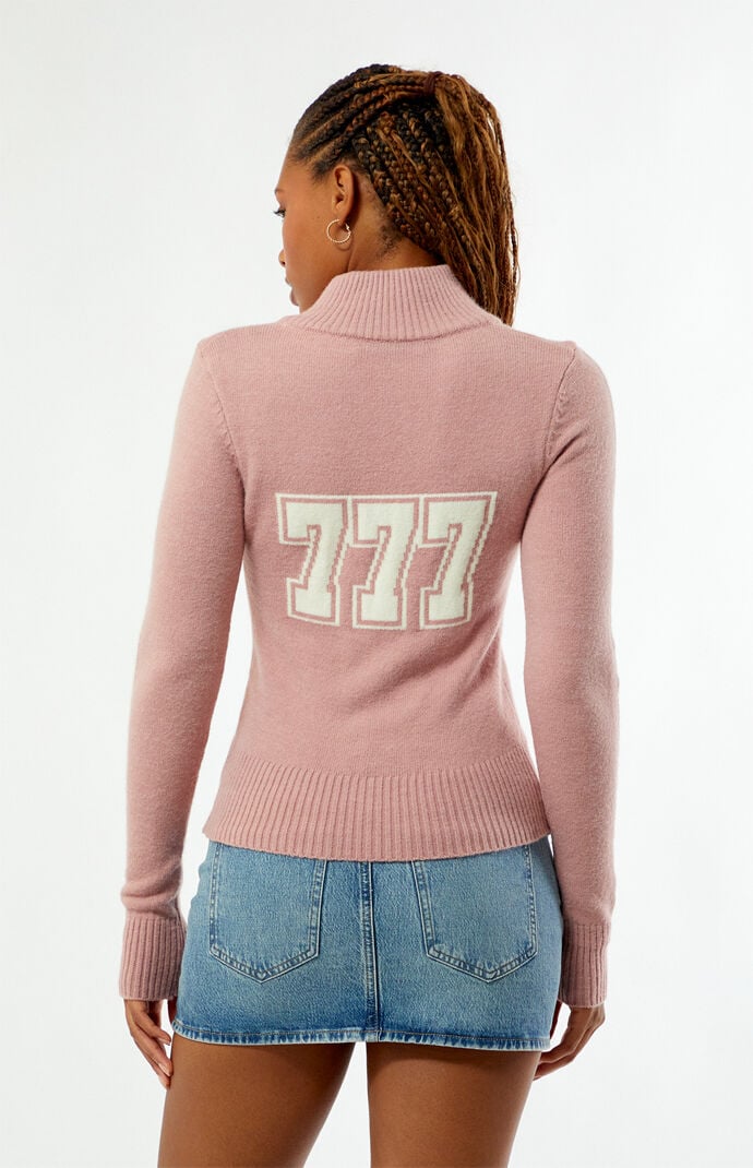 Daisy Street 777 Zip Up Sweater