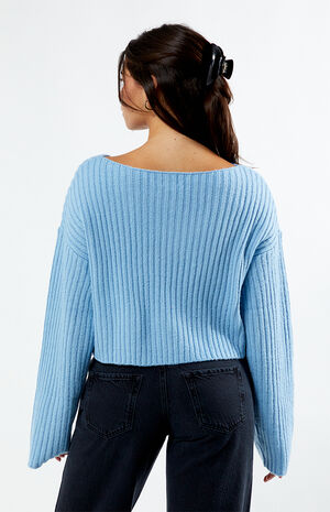 Julie Slouchy Cropped Sweater image number 4