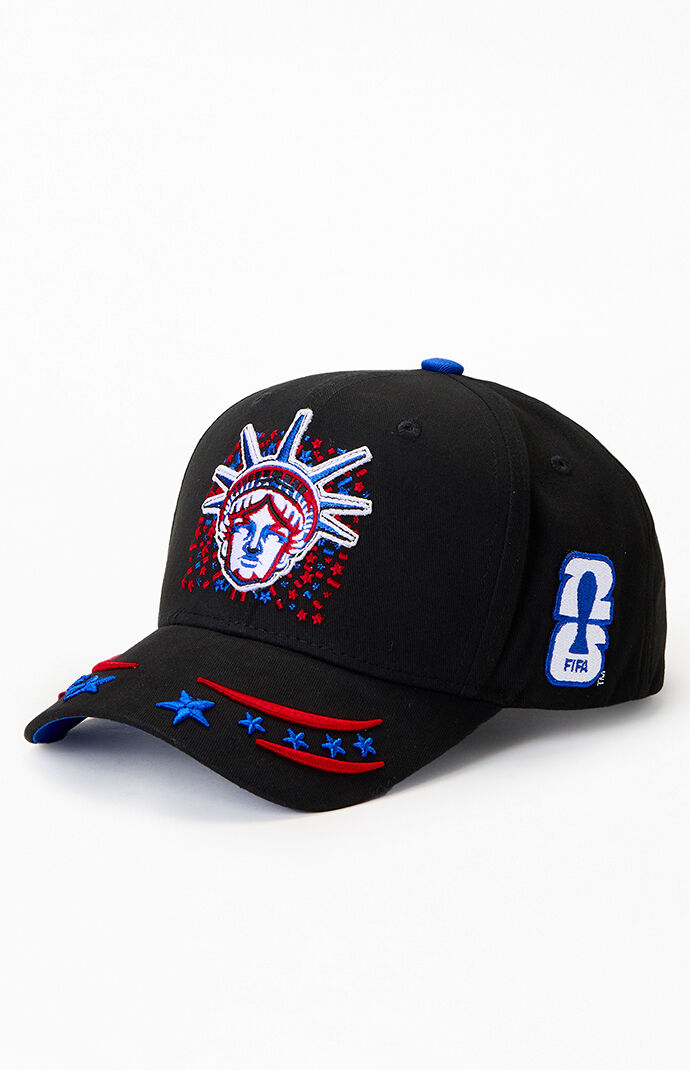FIFA Embroidered Lady Liberty Snapback Hat