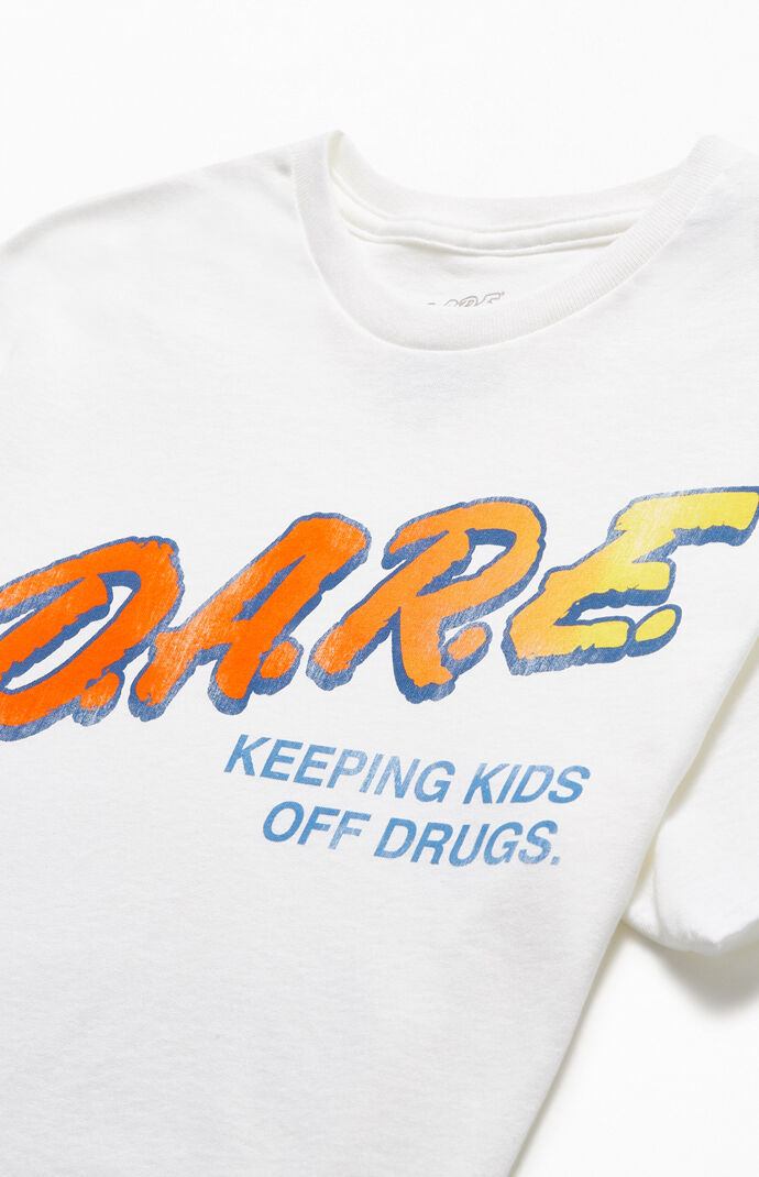 White D.A.R.E. T-Shirt
