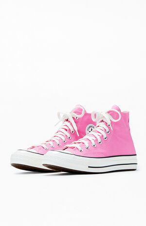 Pink Chuck Taylor All Star 70 High Top Sneakers image number 2