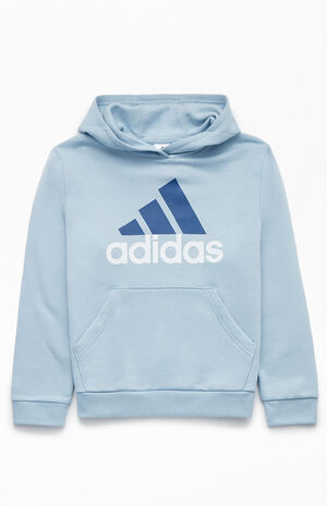 Kids Blue Essential Sportswear Logo Hoodie image number 1