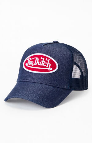 Denim Trucker Hat image number 4