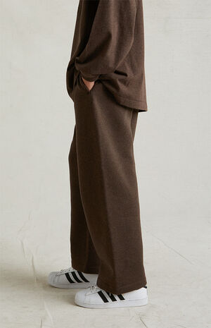 Essentials Heather Wood Lounge Sweatpants image number 4