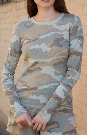 Camo Ainsley Long Sleeve Top image number 2