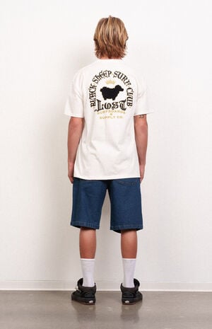 Indigo Wash Slacker Denim Jorts image number 5