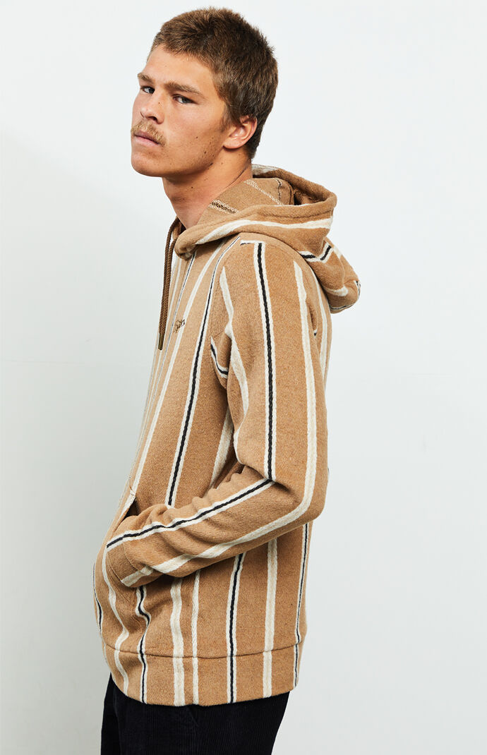 Striped Baja Pullover Hoodie