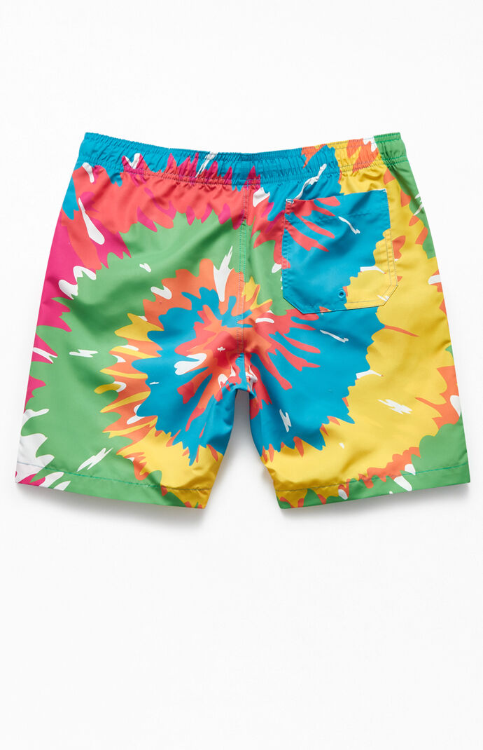 Tie Dye Hot Tub Volley 17" Swim Trunks