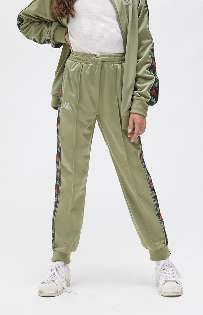 Kappa Kids Olive 222 Banda Dekky Track Pants PacSun
