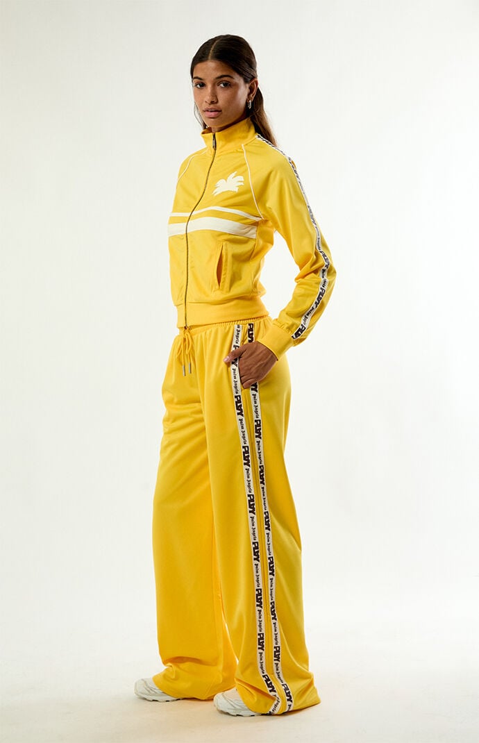 PLAY PALM ANGELS Wide Leg Baggy Track Pants