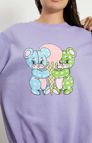 Ice Cream Bears Oversized Sweatshirt image number 3