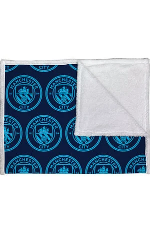 Manchester City FC Character World Official Throw Blanket image number 1