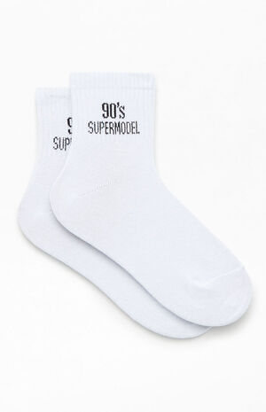 90's Supermodel Crew Socks image number 2