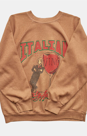 '80s Italian Party Animal Sweatshirt image number 3