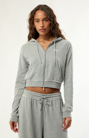 Originals Graphic Cropped Full Zip Hoodie image number 2